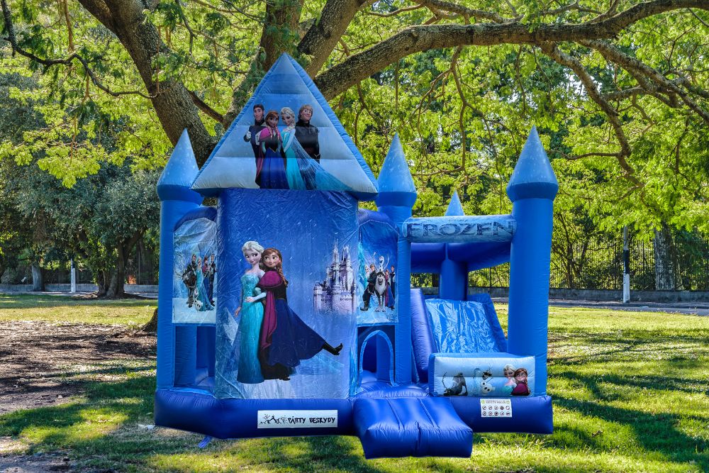 Půjčovna PÁRTY BESKYDY -PROFI Skákací hrad Ledové království (Frozen)