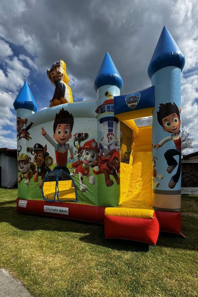 Půjčovna PÁRTY BESKYDY - profi skákací hrad Tlapková patrola (Paw Patrol)