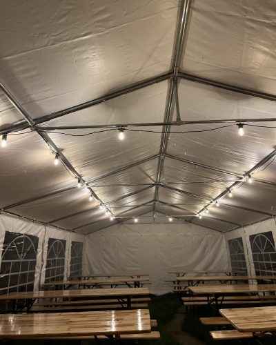 Párty vybavení Osvětlení do párty stanu - žárovky PÁRTY BESKYDY (37)